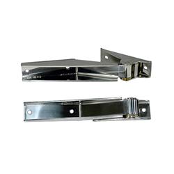 Tailgate Hinge, Stainless Steel, Polished, Jeep, Pair