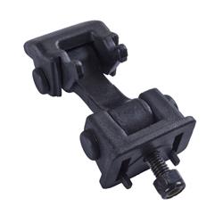 Steel Hood Catch, Black, Jeep, Each
