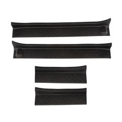Entry Guards, All Terrain, Plastic, Black, Adhesive Tape, Jeep, Wrangler JL, Gladiator, Set of 4