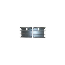 Taillight Guards, Steel, Black, Jeep, Pair