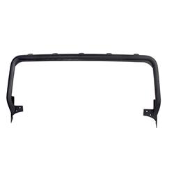 Light Bar, Full Frame, Steel, Black Textured Powdercoated, Windshield Hinge Mount, Jeep, Each