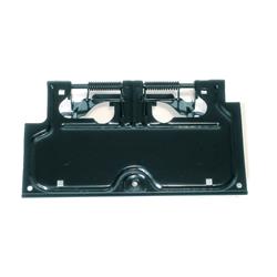 License Plate Bracket, Replacement, Steel, Black, Jeep, Each