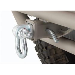 Shackle Bracket, Steel, 2 in. Receiver, Each