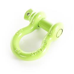 Bow Shackle, Steel, Green, 9,500 lbs. Load Rating, Each