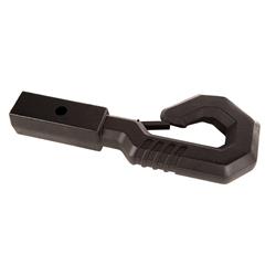 Tow Hook, Elite Giga Hook, Steel, Black Powdercoated, Each