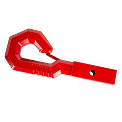 Tow Hook, Elite Giga Hook, Steel, Red Powdercoated, Each