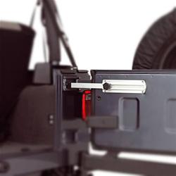 Tailgate Stopper, Aluminum, Natural, Jeep, Each
