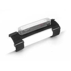 Courtesy Light, LED, Rectangular, Plastic, Clear Lens, 1 in. Width, 6 in. Length, 1 in. Height, Each