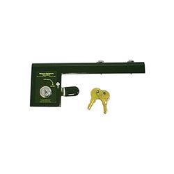 Hood Lock, Steel, Black Powdercoated, Jeep, Each