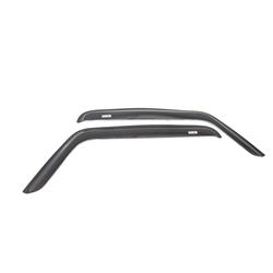 Side Window Visors, 3M Tape, Acrylic, Smoke, Jeep, Pair