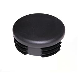 End Cap, Plastic, Fits 3 in. Diameter Tube Bumpers, Each