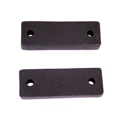 Winch Mount, Steel, Black, Warn Power Plant to Jeep, XHD Bumper, Each