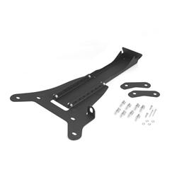 Third Brake Light Extension Bracket, Bolt-on, Steel, Black Powdercoated, Jeep, Kit