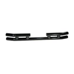 Bumper, Tube Style, Rear, Steel, Black Powdercoated, Jeep, Each
