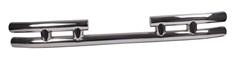 Bumper, Tube Style, Rear, Stainless Steel, Polished, Jeep, Each