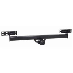 Trailer Hitch, Black, Square Tube, 2 in. Receiver, Jeep, Rugged Ridge Tube Bumper, Each