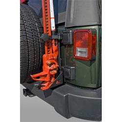 Off-Road Jack Mounts, Steel, Black, Jeep, Each