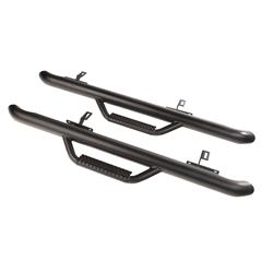 Step Bars, Nerf Bars, Spartan, Black Texture, Jeep, Wrangler, Pair