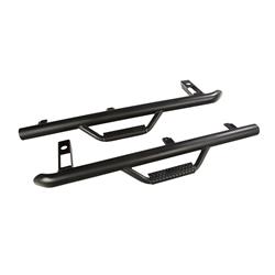 Step Bars, Nerf Bars, Spartan, Black Texture, Jeep, Wrangler, 2 Door, Pair