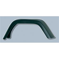 Fender Flare, Black, Thermoplastic, Rear, Driver Side, 7 in. Width, Jeep, Each