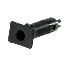 Half Door Insert, Plastic, Black, Jeep, Each