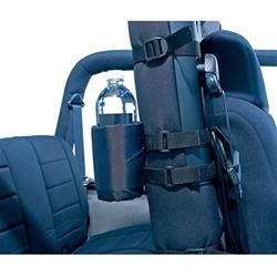 Drink Cup Holder, Nylon, Black, Roll Bar Mount, Pair