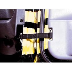 Door Straps, Black, Jeep, Pair