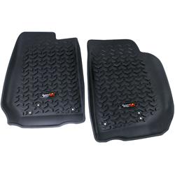 Floor Liners, All-Terrain, Front Seat, Thermoplastic, Black, Jeep, Pair
