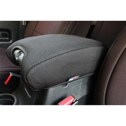 Armrest Pad, Center Console, Neoprene, Black, Jeep, Each