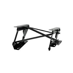 Seat Riser, Replacement, Steel, Black, Passenger Side, Jeep, Each