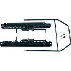 Seat Slider, Replacement, Steel, Black, Jeep, Each