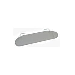 Sunvisors, Interior, Vinyl, Gray, Jeep, Pair