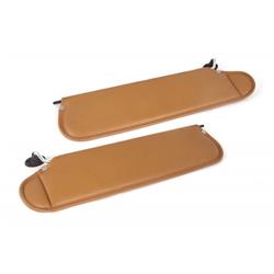 Sunvisor, Interior, Vinyl, Camel, Jeep, Pair