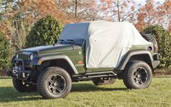 Cab cover, Vinyl Coated Polyester, Gray, Jeep, Each