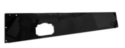 Replacement Dash Panel, Blank, Black Powdercoat, Rugged Ridge, Jeep CJ 76-86