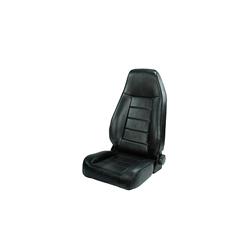 Seat, Factory-Style, Dial Reclining, Driver/Passenger Side, Vinyl, Black, Each