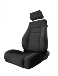 Seat, XHD Ultra, Reclining, Vinyl/Fabric, Black, Jeep, Front, Each