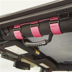 Exterior Grab Handles, Ultimate Grab Handles, Pink, Fits all 2 inch to 3 inch Sport Bars, Pair
