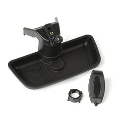 Dash Multi-Mount Phone Holder, Black, 2011-18 Jeep Wrangler, JK, Kit