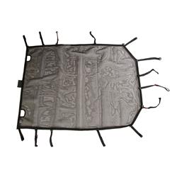Eclipse Sun Shade, Black, Full, Wrangler JLU, 4 Door, Each