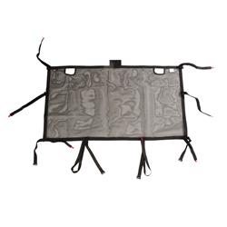Eclipse Sun Shade, Black, Front, Wrangler JLU/JL, Each