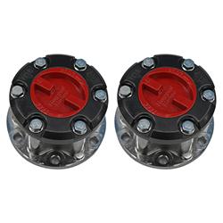 Locking Hubs, Manual, Cast Aluminum, Toyota, Pair