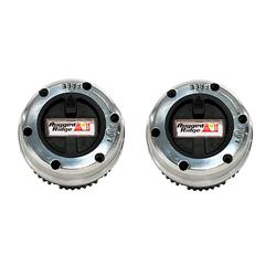 Locking Hubs, Manual, Cast Aluminum, Dodge, Ford, GMC, Jeep, Pair