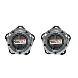 Locking Hubs, Manual, Cast Aluminum, Jeep, Pair