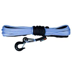Winch Cable, Synthetic Rope, 1/4 in. Diameter, 50 ft. Length, Each
