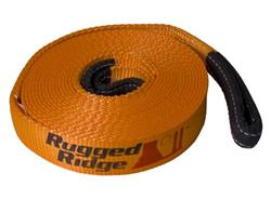 Recovery Strap, Orange, 1 in. x 15 ft., 10,000 lb. Capacity, Each