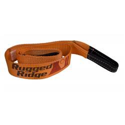 Tree Trunk Protector Strap, Nylon, Orange, 2 in. Width, 6 ft. Length, Loop Ends, Each
