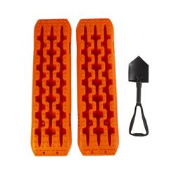 Vehicle Traction Mat, Recovery Kit, Nylon, Orange, Shovel, Kits