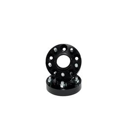 Wheel Spacers, Aluminum, 1.25 in. Thick, 5 x 4.50 in. Bolt Pattern, 8.125 in. O.D., Pair