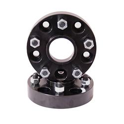 Wheel Spacers, Aluminum, 1.50 in. Thick, 5 x 5.00 in., Jeep, Pair